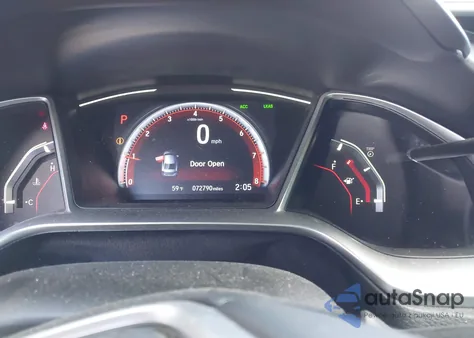 2020 Honda Civic Sport z USA, uszkodzony, nr VIN 2HGFC2F85LH545252